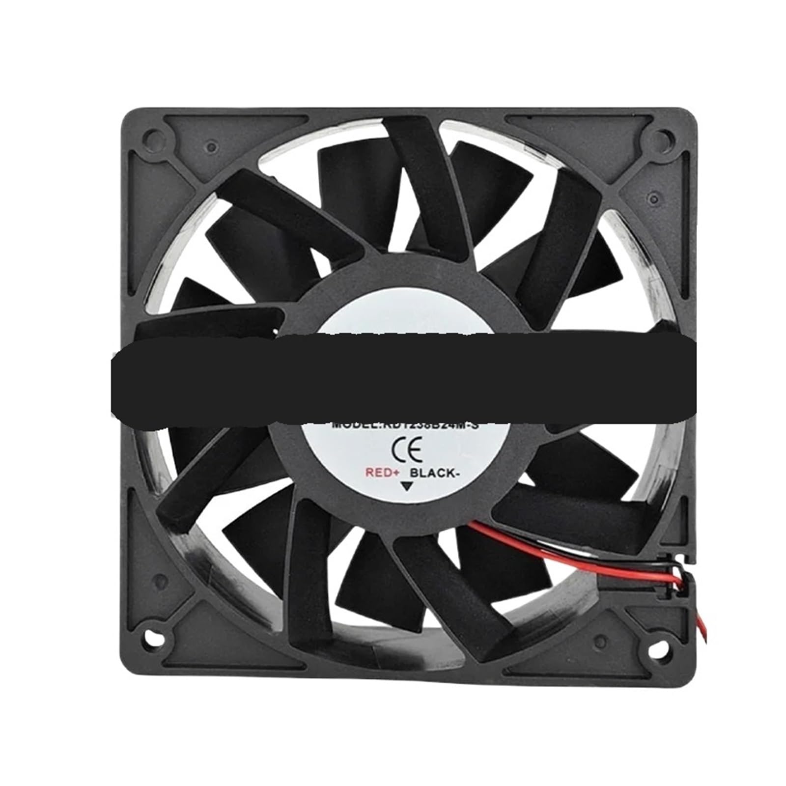 JJKKOZVQF RD1238B24M-S 24V 0.93A 120x120x38mm 2-Wire Server Cooling Fan