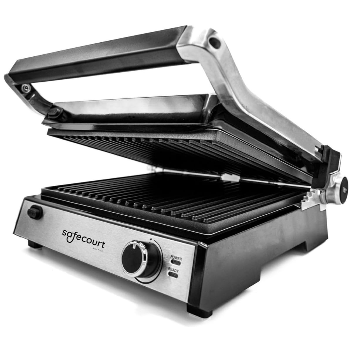 Olvy Tosti Apparaat XL - Panini - Timerfunctie - Tem