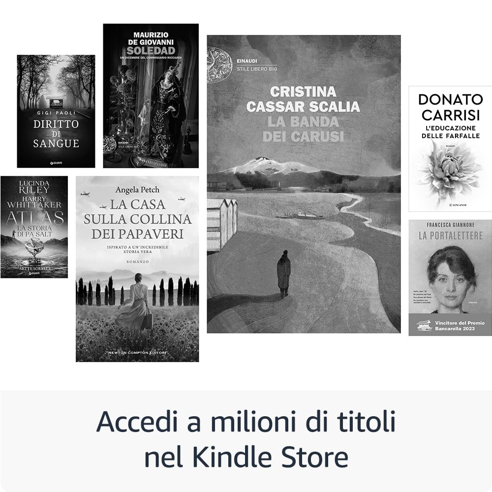 Amazon Kindle Paperwhite (Ultimo modello) - Il nostro Kindle più veloce di sempre, nuovo schermo antiriflesso, la batteria dura settimane - 16 GB - Senza pubblicità - Nero