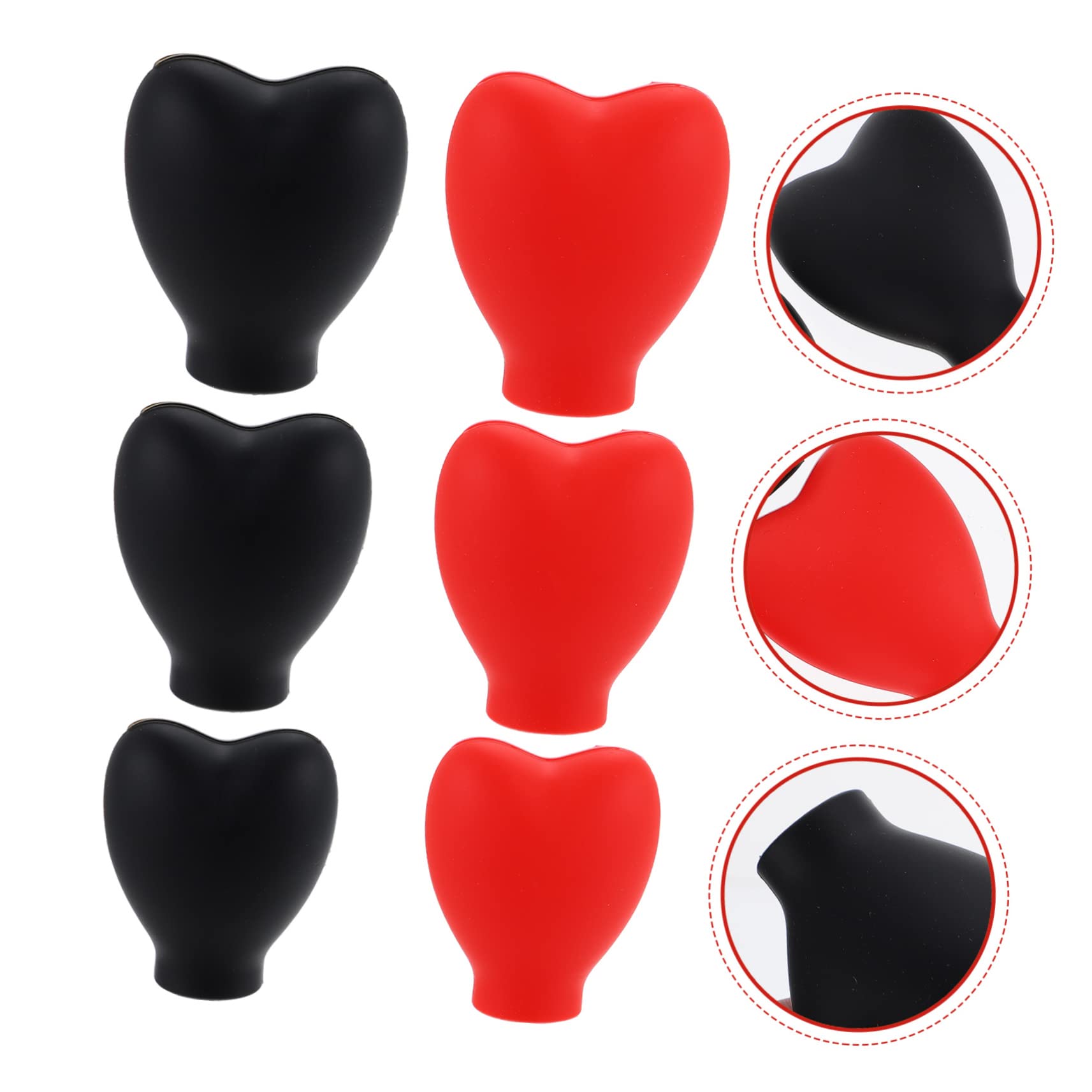 POPETPOP 30stücke Makeup Pinsel Schutzkappen Für Kosmetikpinsel Anti-verlust Abdeckungen Staubschutz Und Aufbewahrung Für Pflege Ihrer Makeup Pinsel