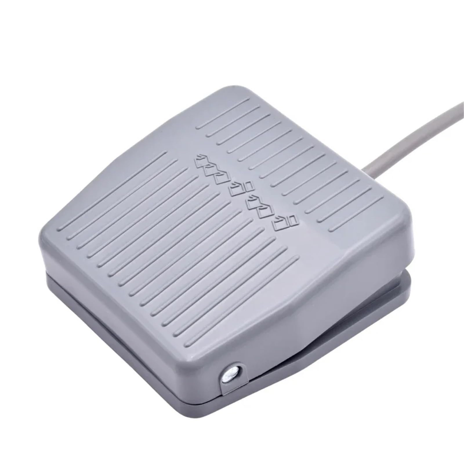 Interruptor de pie Pedal de Control eléctrico TFS-201 SPDT, 220 V CA, 10 A, Encendido y Apagado, Gris, momentáneo, 1 Unidad(2m)