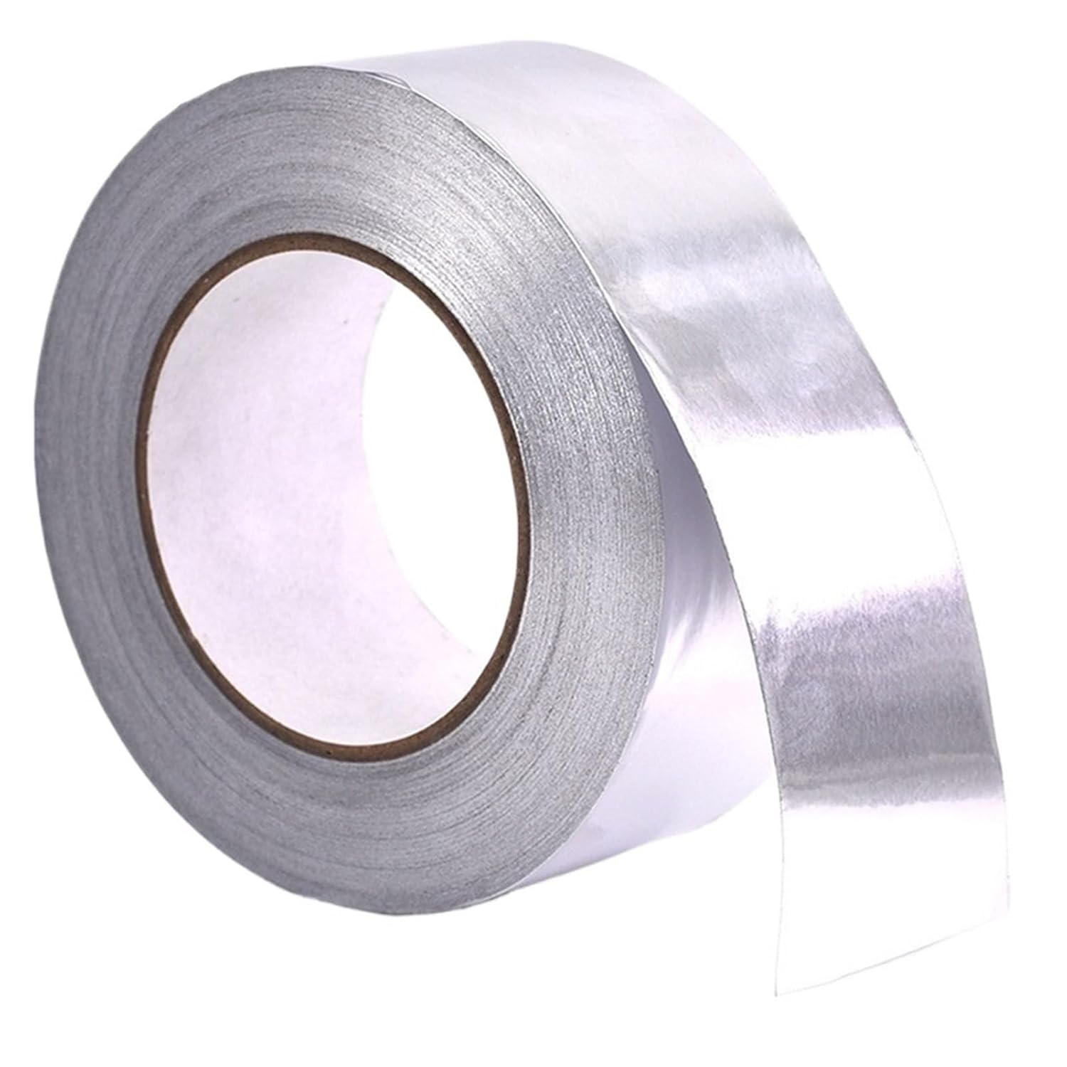 1pc Aluminium Foil Adhesive Sealing Tape Thermal Resist Duct Repairs High Temperature Foil Adhesive Tape(5M_1MM_5CM)