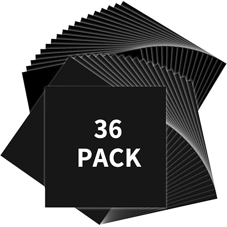 IModeur Black Vinyl Sheets