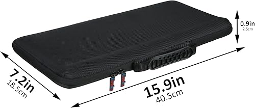 Miniatura 4 de Khanka - Funda de viaje rígida de repuesto para teclado inalámbrico multidispositivo Logitech K780