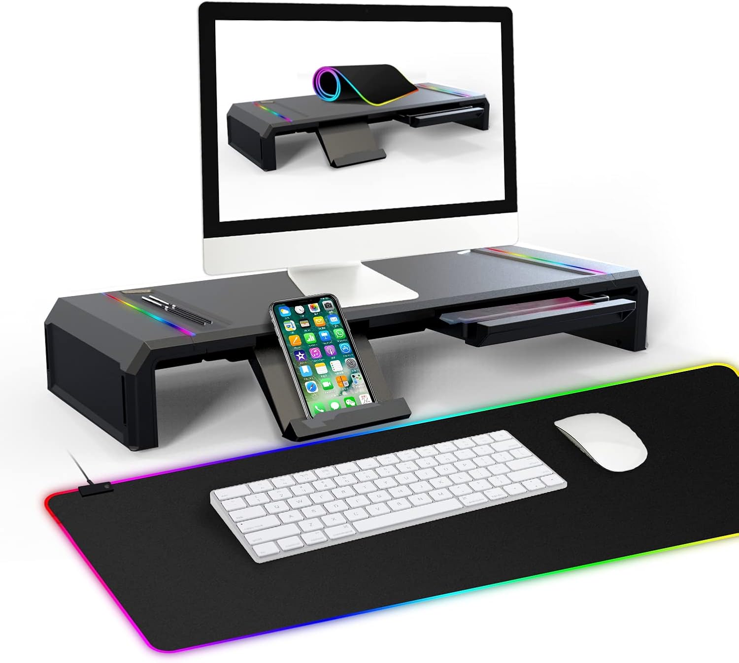 truke Monitor Stands, Adjustable Laptop Stands, Height