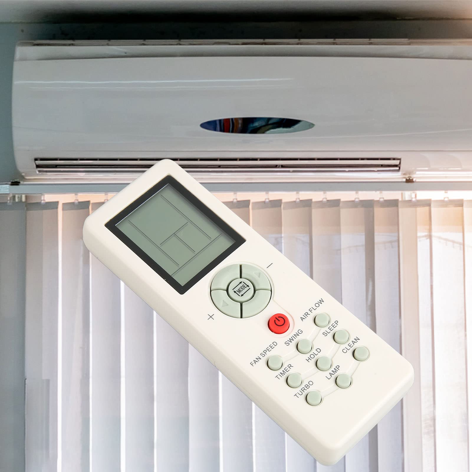 Climatizzatore Telecomando di ricambio per Chigo per Zenith General per Maistro per York per Blueway, Universal Air Conditione