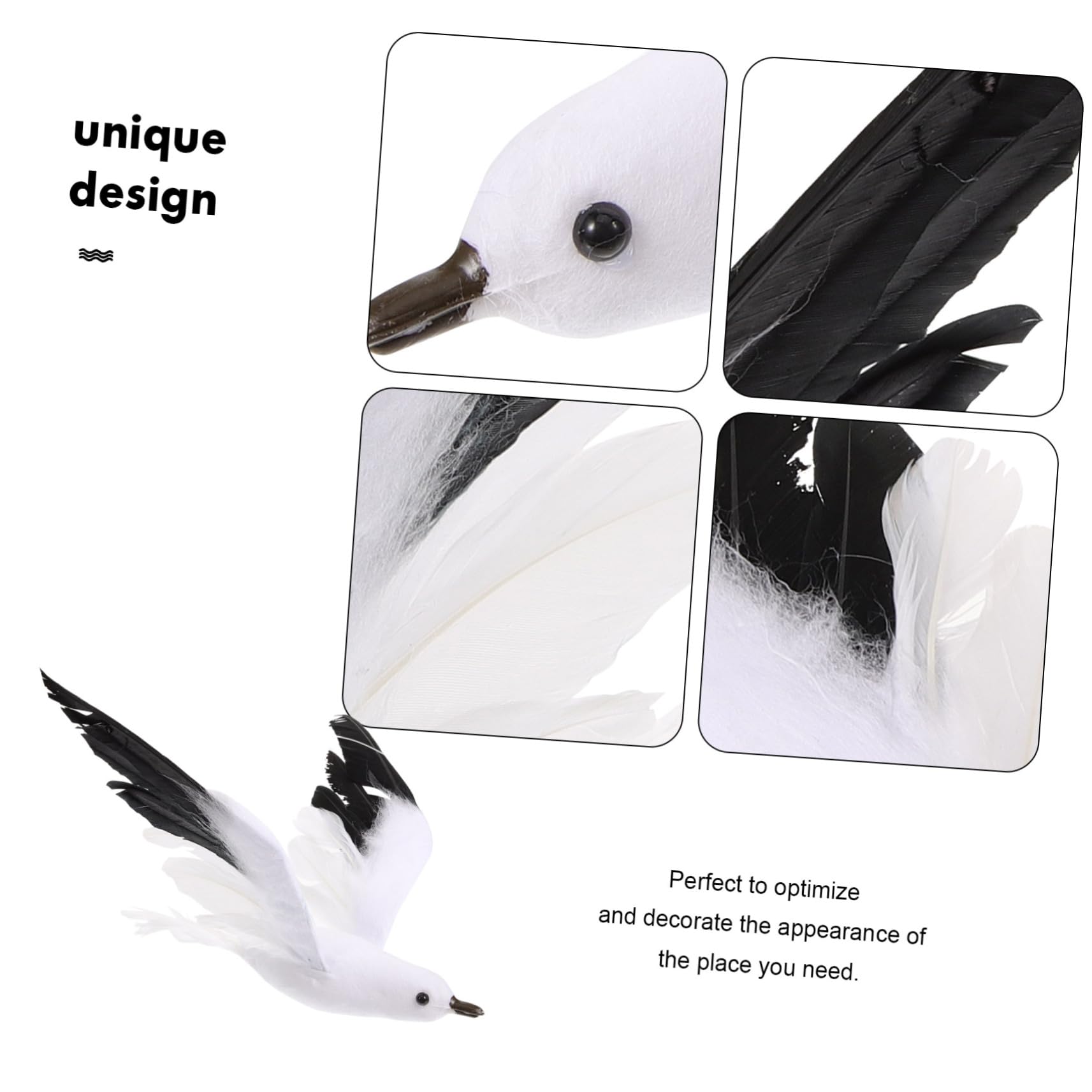 Ipetboom 3 Pezzi Simulato Parti Sospese In Miniatura Uccelli Artificiali Accessori Per La Casa Decorazioni Per La Casa Da Appendere Che