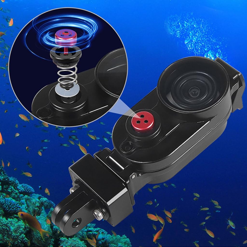 Funda de buceo para 360 GO 3/GO 3S 80 m impermeable protectora bajo el agua
