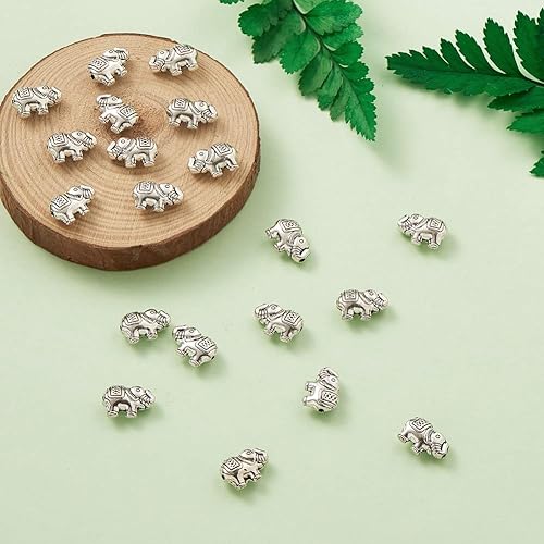 Miniatura 5 de Fashewelry Cuentas espaciadoras de forma animal de metal tibetano