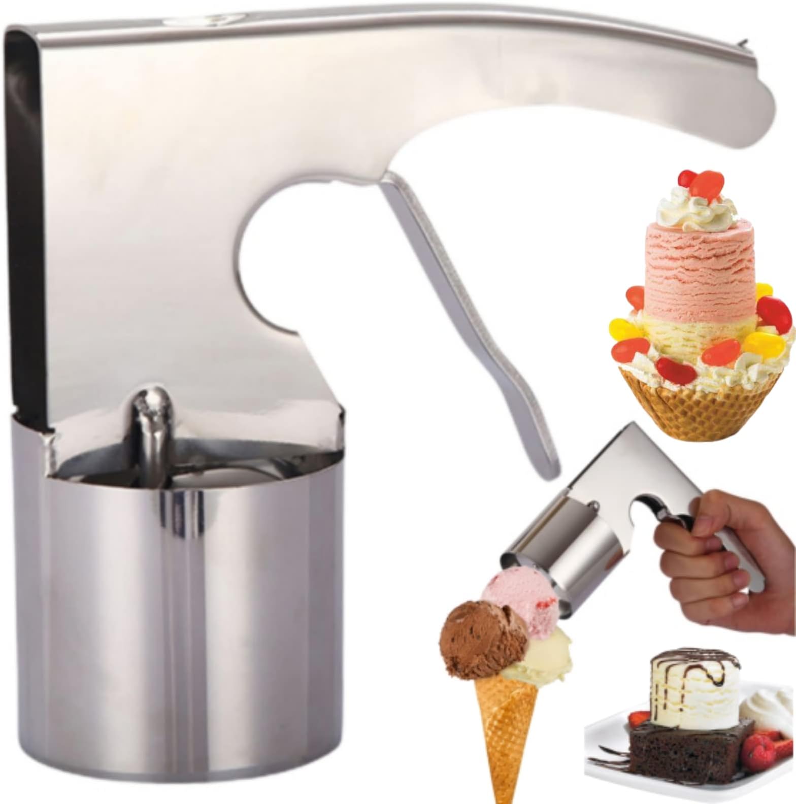 Cylinder Ice Cream Scoop,2023New Ice Cream Sandwich Scoop