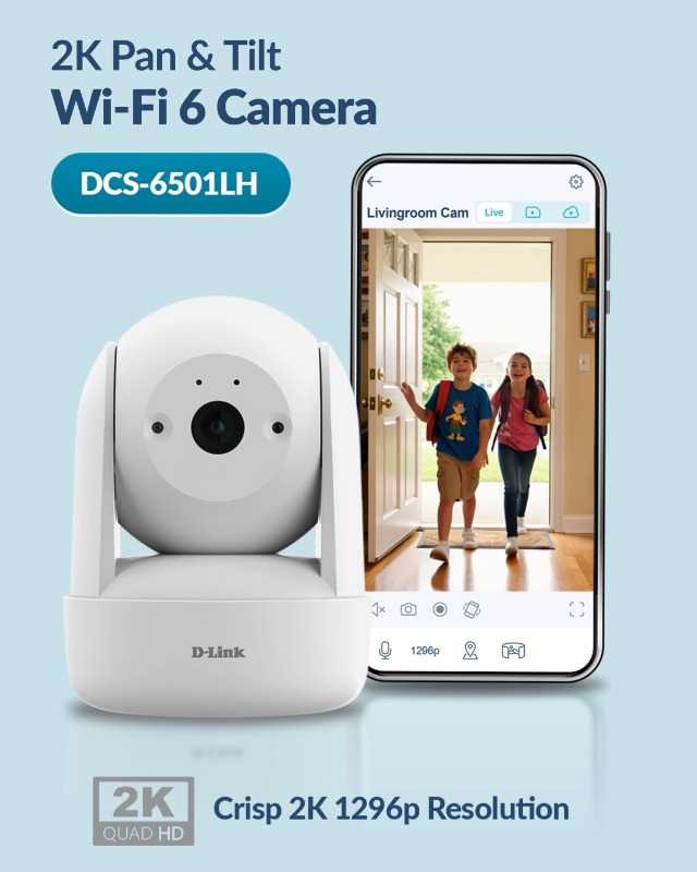 Amazon.com : D-Link Indoor Pan & Tilt Wi-Fi Camera w/ 360 Degree