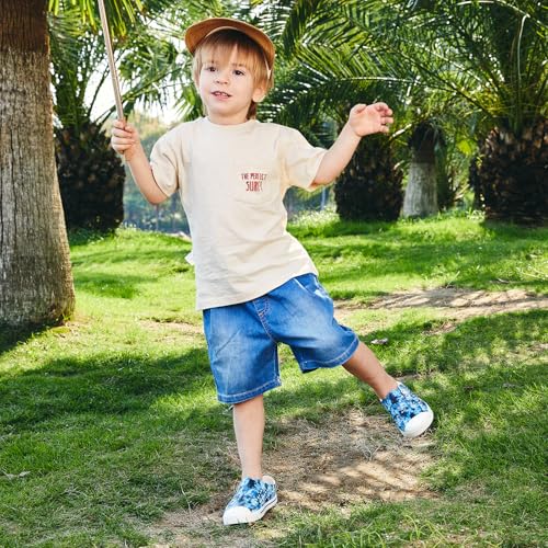 Image of FUNCOO PLUS Toddler Sandals for Boys Girls Kids Summer Quick Dry Sneakers Pool Beach Swim Water Shoes for Children