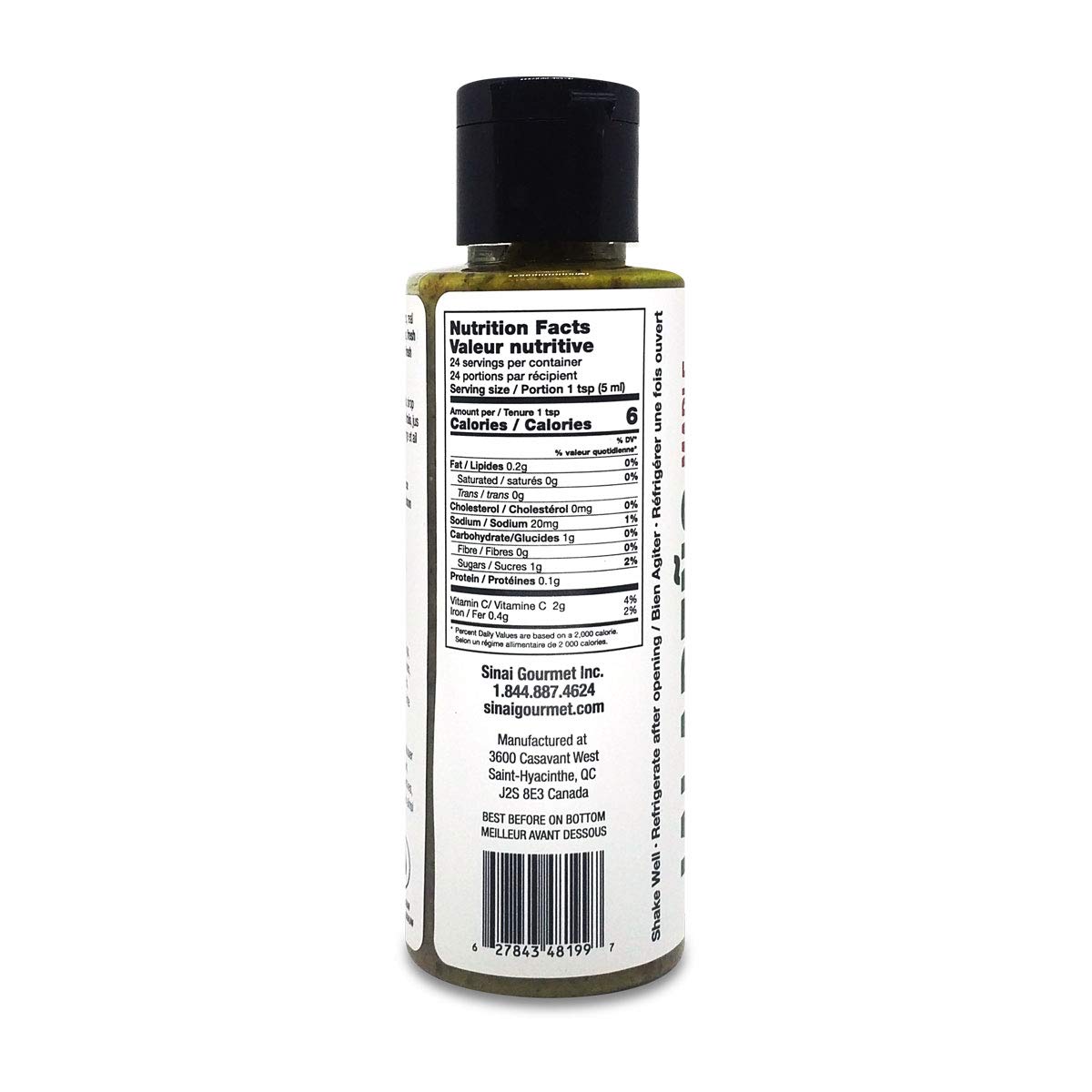 Sinai Gourmet JALAPENO MAPLE FRESH tasting VINEGAR-FREE CLEAN label hot sauce with REAL Canadian MAPLE SYRUP image 3