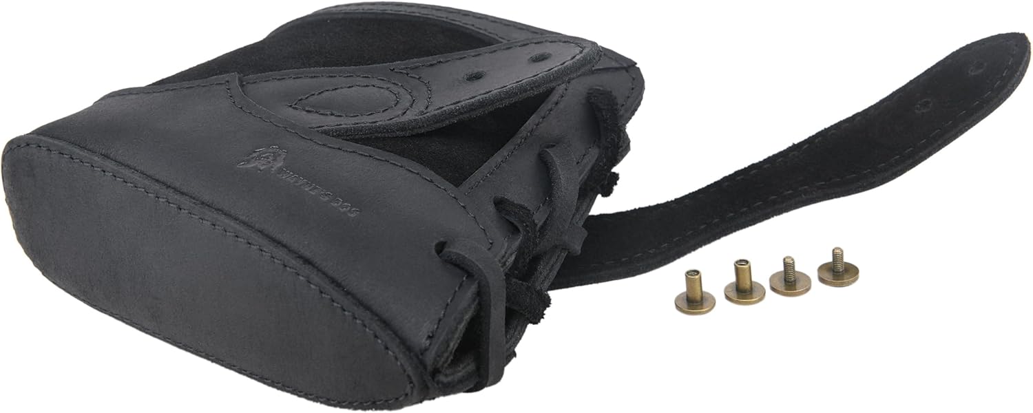 Leather Shooting Gun Recoil Pad, No Drlling Rifle Shotgun Buttstock Extention Slip On Butt Stock Pad