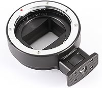 Vista 5 de FocusFoto Anillo adaptador de enfoque automático de marco completo electrónico para Canon EOS EF EF-S lente a Sony E Mount NEX-7 6 5 A7 A7S A7R II