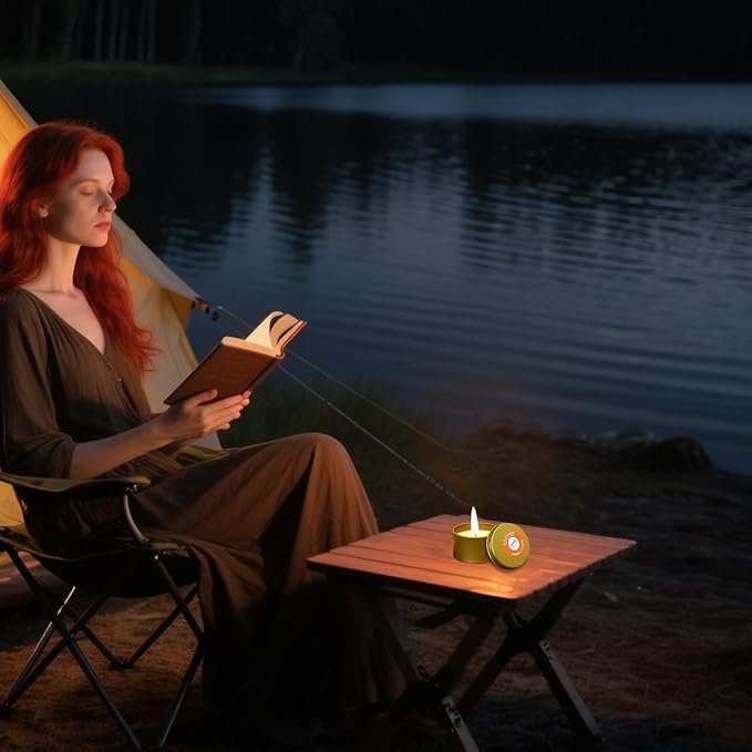 Generic Outdoor Candle,Windbestendige Buitenskaarsen | Long Burning Light For Power Outage Lighting Use In Backyard Indoor Porch Travel Dining Garden Hiking Camping Home photo 2