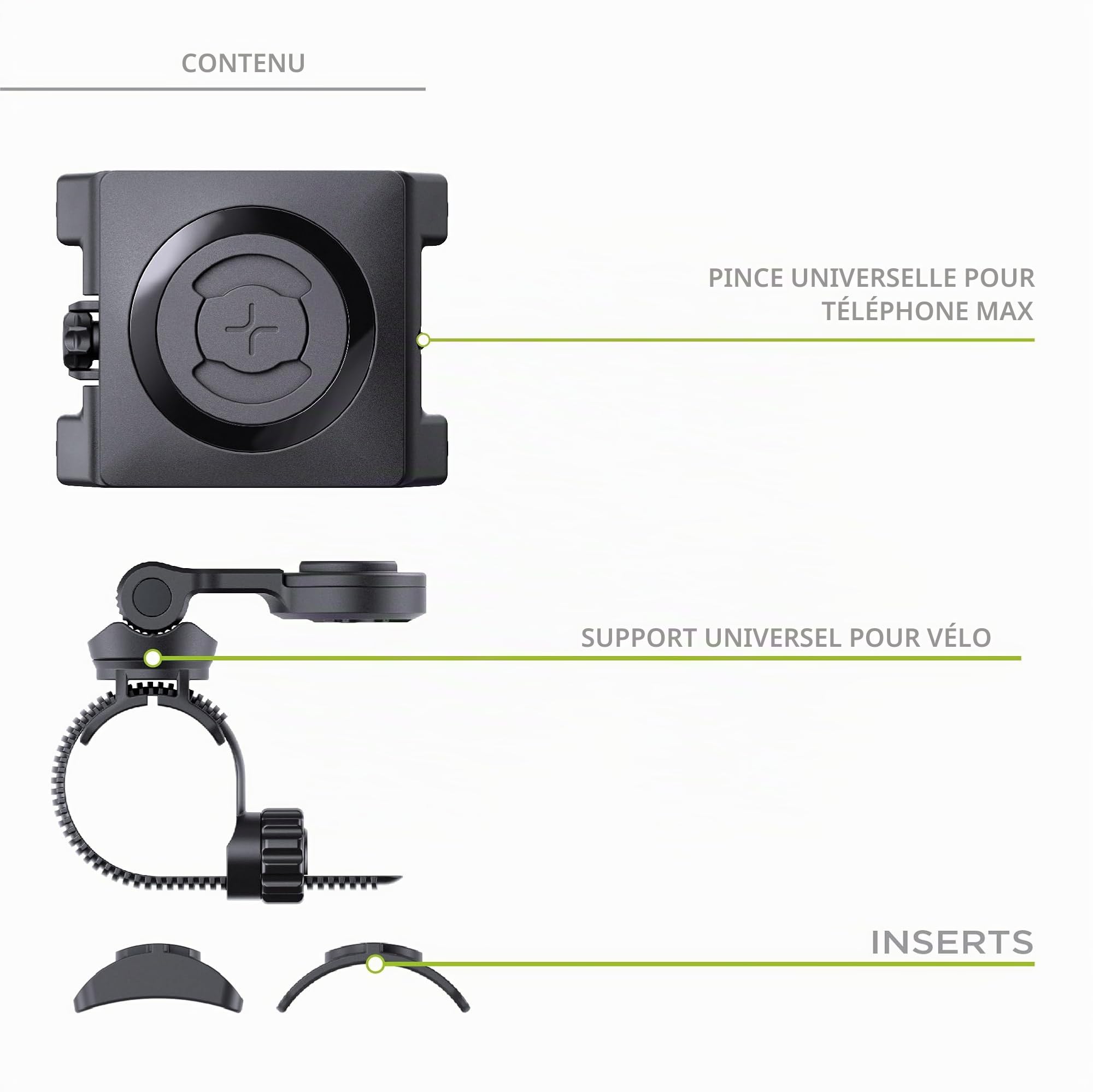 SP CONNECT Bike Bundle II Universal Clamp