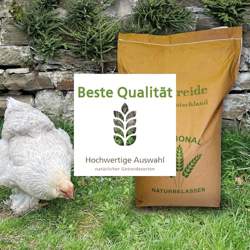 Carl Wolf Hühnerfutter 20 kg - Geflügel Alleinfutter, Regional Naturbelassen, Ohne Gentechnik