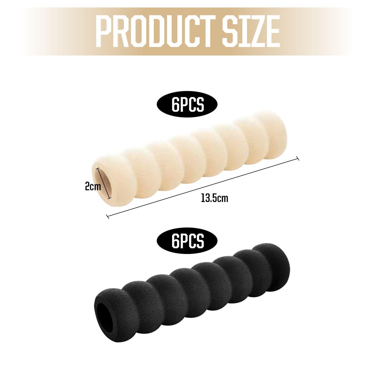 RNFKSU 12 Pieces Of Door Handle Protective Cover, Anti-Static Protective Cover, Door Handle Anti-Collision Condom - Image 2