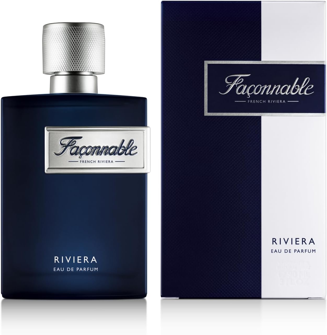 Façonnable - Riviera 90ml (3 Fl Oz) - Eau de Parfum for Men - Woody & Aromatic Scents