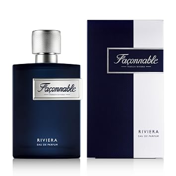 فاكونابل - ريفييرا 90 مل 3 أونصة - ماء عطر للرجال - روائح خشبية وعطرية