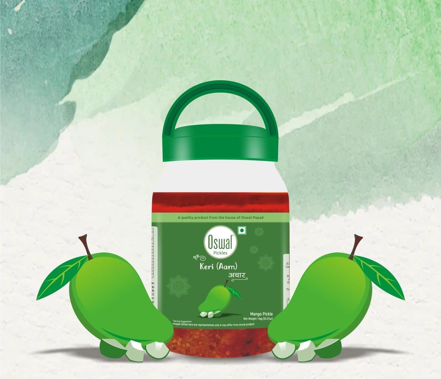 Oswal Mango(Keri) Pickle (1000 grams) (B0CHMYZYYR) Amazon Price History, Amazon Price Tracker