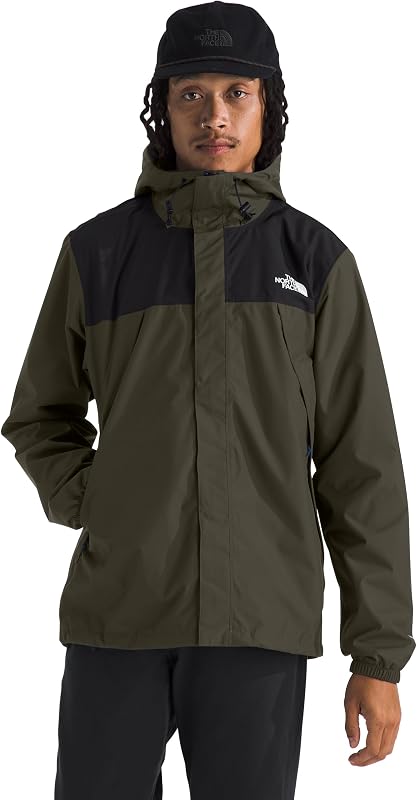 campera impermeable Antora de The North Face para hombre (talla estándar y grande) | Chubasquero impermeable y resistente al viento, capucha ajustable
