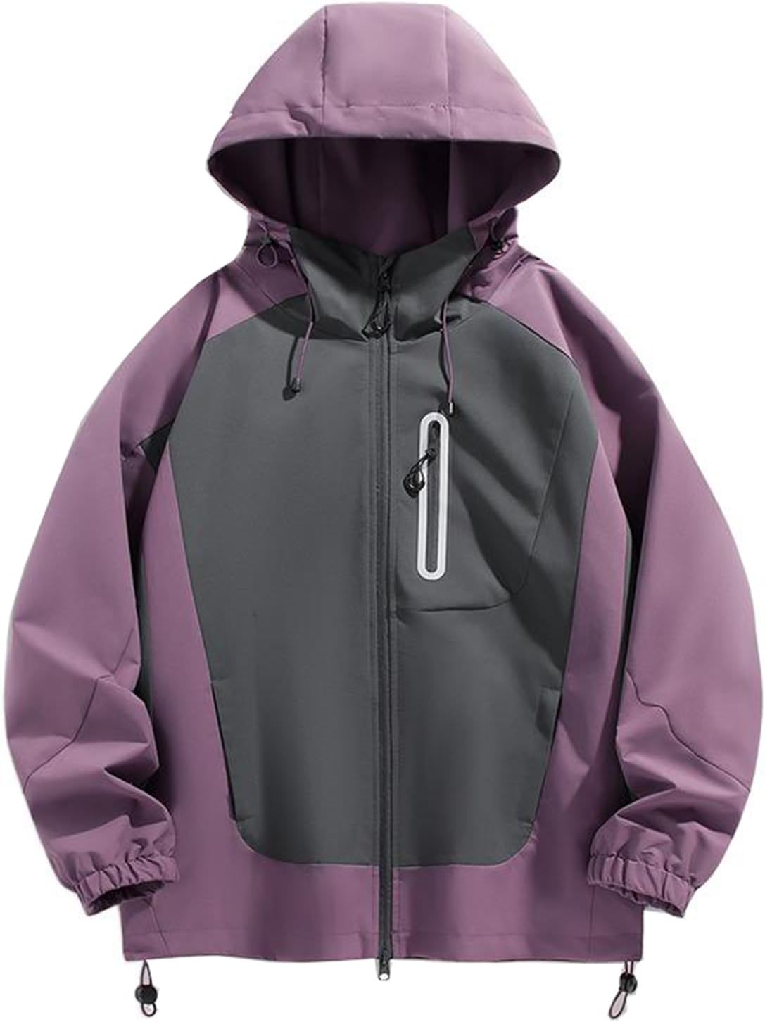Men's Multi-Pocket Hooded Jacket Spring Retro Workwear Coat