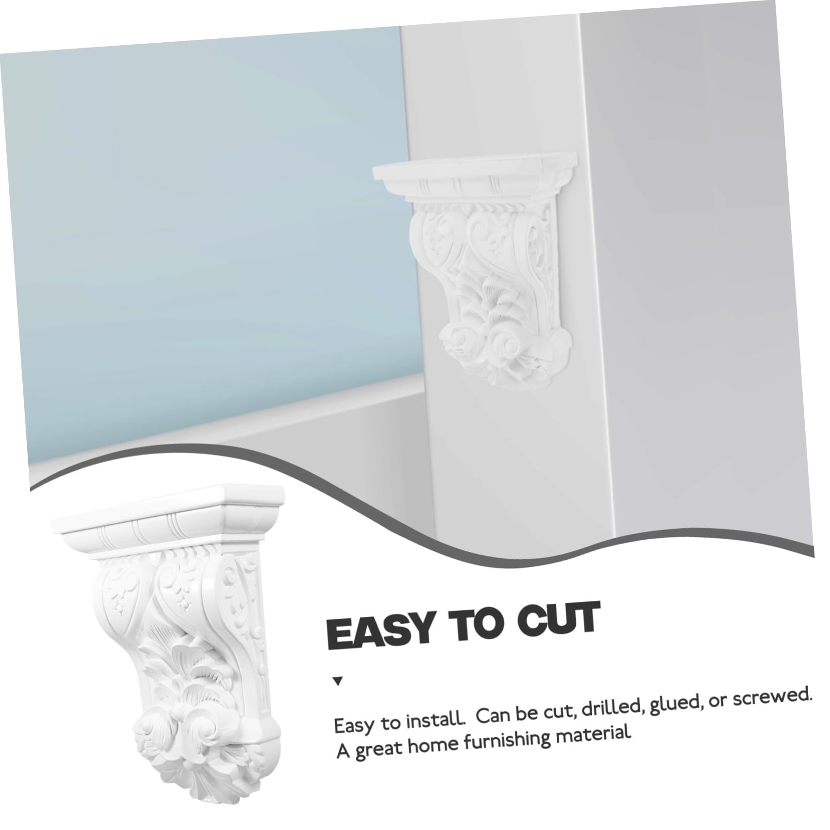 DOITOOL 3stücke Europäische Dekorative Corbels Au Produktbild-Vorschau 9