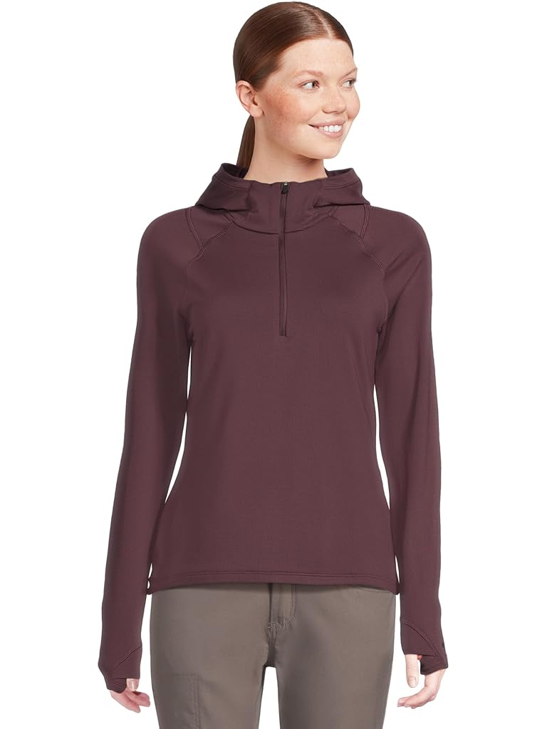 Burgundy Mountain Hardwear Crater Lake™ Heavyweight Half Zip Hoody