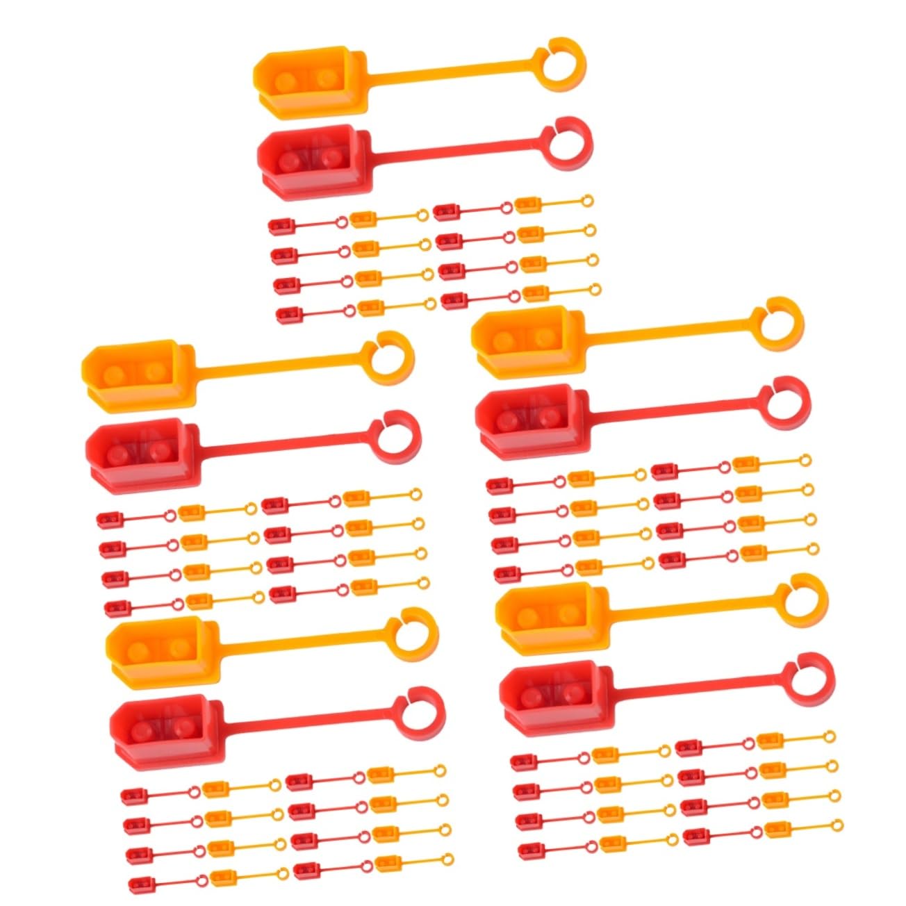 PRETYZOOM 5 Set Coperture Protettive Per Spine Protezione Antipolvere E Isolamento Per Connettori Accessori Per Facili Da Installare 20 Pezzi*5