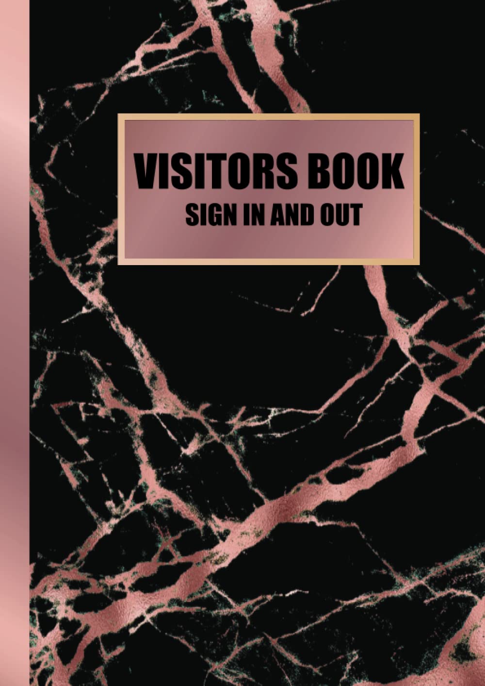 Visitors Book Sign In and Out: Record Visitor Log and Activity for Business & Workplace - A4 Size