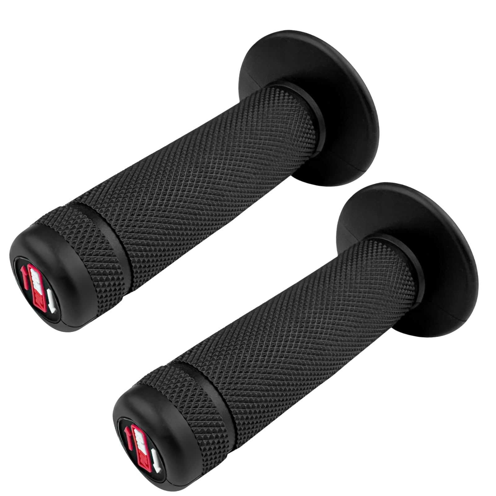 Poignées De Guidon Moto Antidérapantes – Lot De 2 – Pour Guidon 7/8" (22mm) – Gel PVC Confortable – 6 Couleurs Au Choix