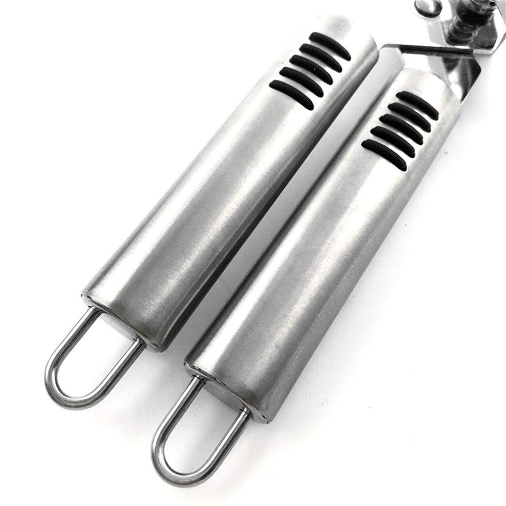 Dosenöffner Multifunktionaler Haushalt Edelstahl Dosenöffner Ultra Scharfe Schneidwerkzeuge für Flaschen Manueller Dosenöffner (Farbe: Silber, Größe: Einheitsgröße) (Silber Einheitsgröße)
