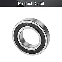 Vista 4 de Othmro Rodamientos rígidos de bolas 60/28-2RS, rodamientos de doble sellado, rodamientos de acero con rodamientos de cromo de alto carbono