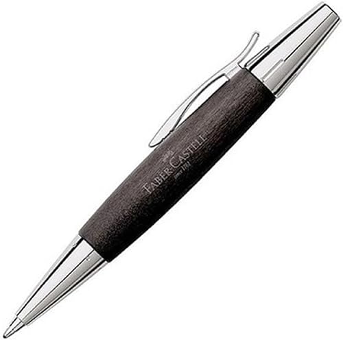 Faber Castell 148230 - Füllhalter e-motion, Stärke: M, aus Edelharz Kroko - schw