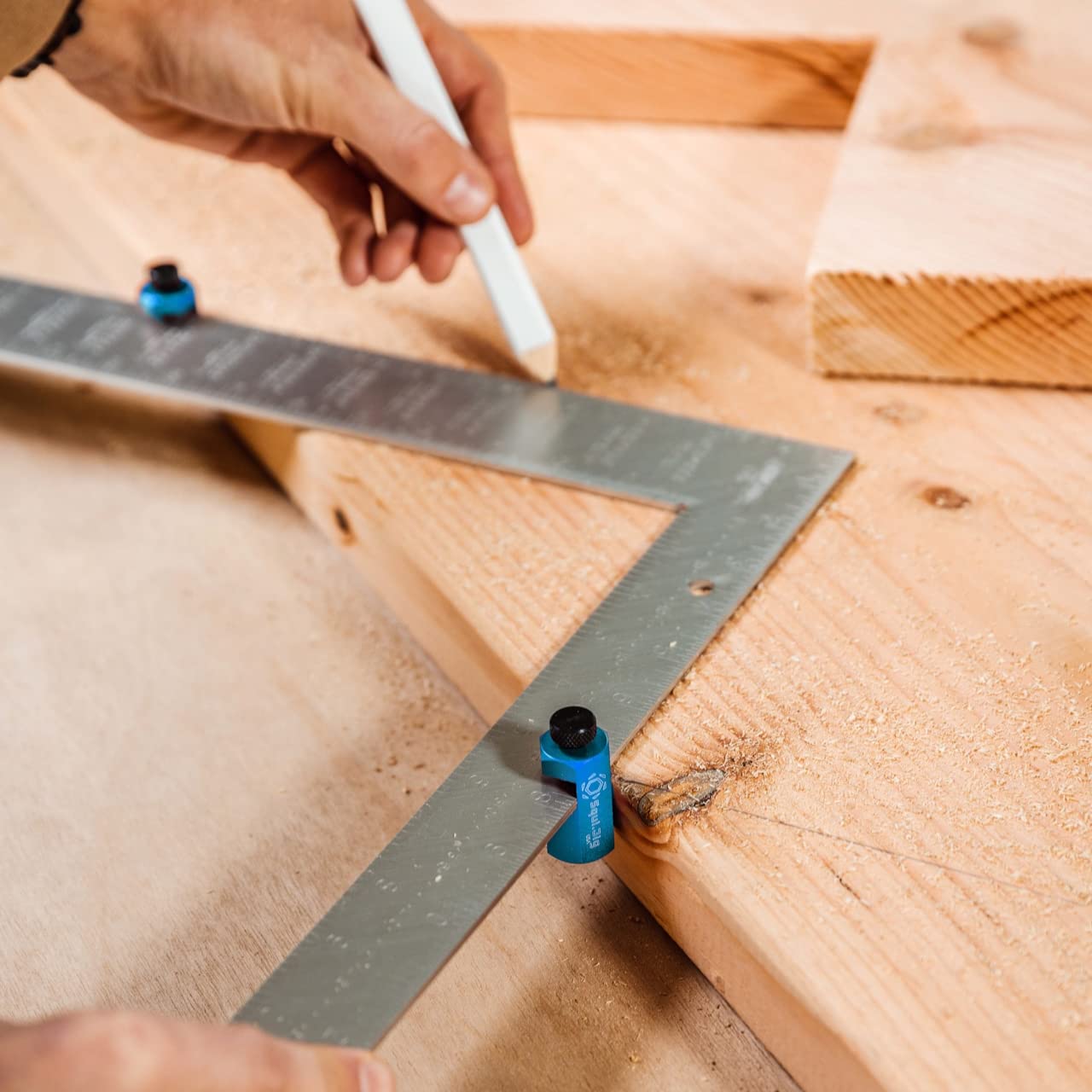 Buy Tall Stair Gauges for Layout Framing Square Attachment Rip Guide