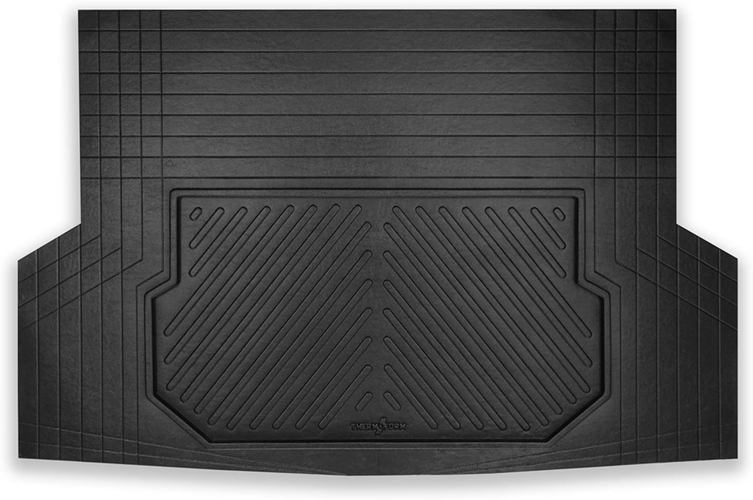 Universal Trunk Mat for SUV and Passenger Vehicles – All Weather Car Trunk Liners, Heavy Duty Rubber Cargo Liner for Back of SUV – Car Mats All Weather, Auto Floor Mats, Cargo Mat-Trunk Cover
