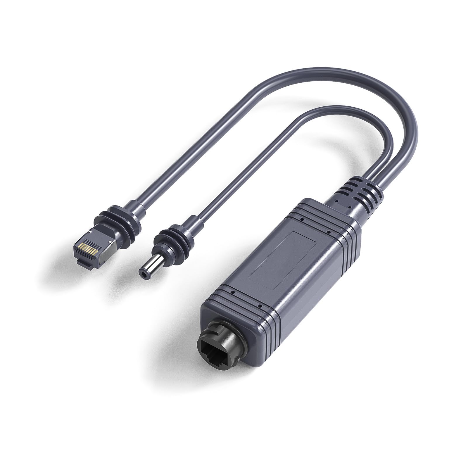 100w Gigabit Poe Splitter DC37-52V, Potenza Ethernet a Lunga Distanza 100 M Adattatore per Telecamere IP/VoIP/WiFi AP - Design di Isolamento e Cat5e+ Compatibilità