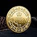 2 Pieces United Kingdom Elizabeth Alexandra Mary Windsor Commemorative Coin Statue Queen Elizabeth II Collector's Coin Souvenir Metal Coins