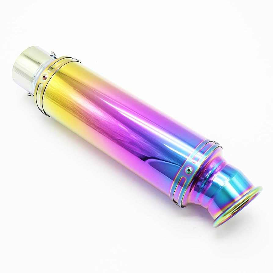 Amazon | 250mmショートサイレンサー 虹色GSX-R1000 GSX1300R隼