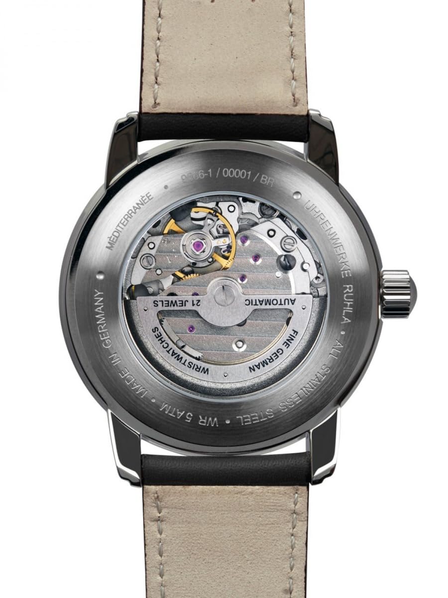 Zeppelin 9666-1 Méditerranée Herren Automatikuhr Open Heart 40 mm