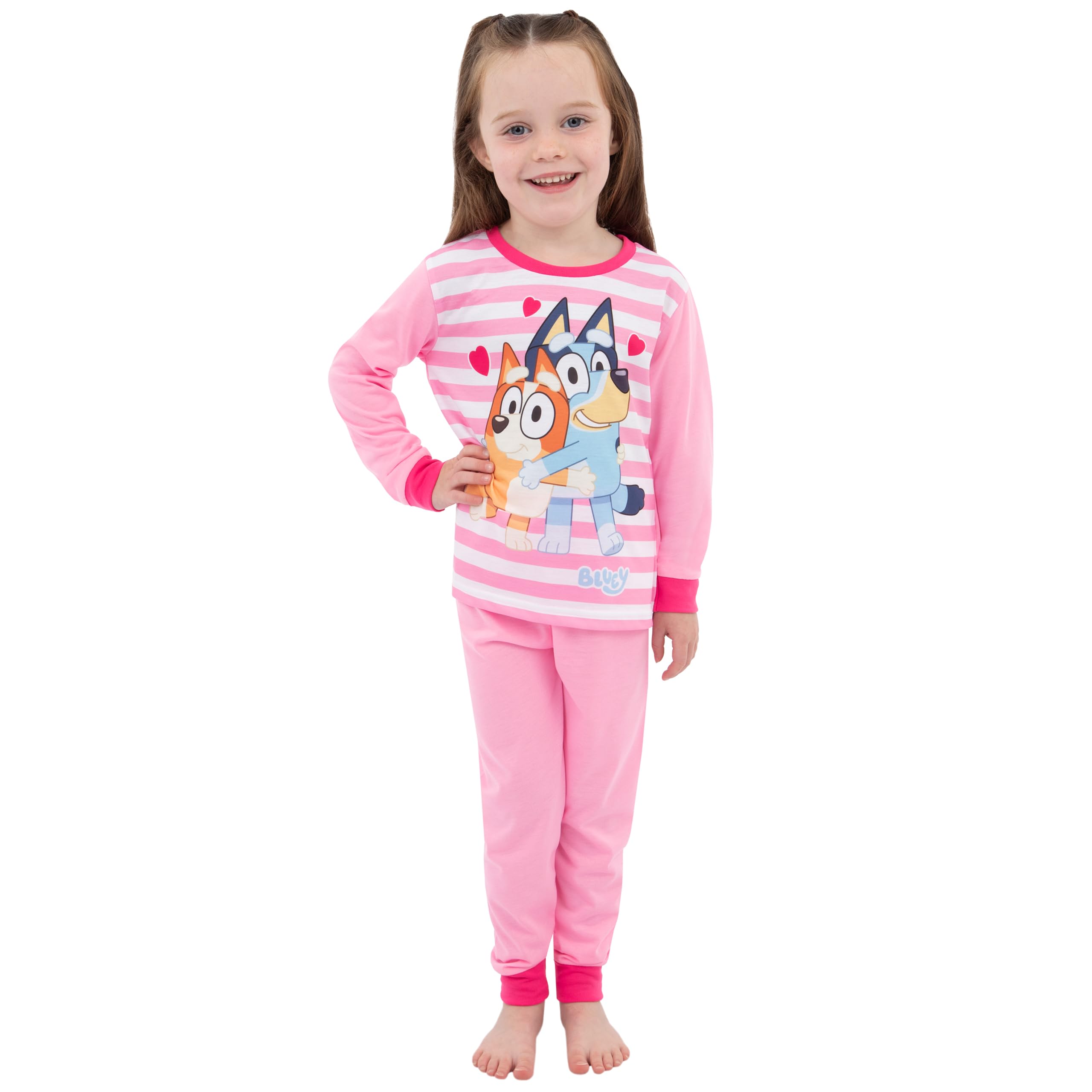 Pyjamas Bleus | Pack de 2 Pyjamas Fille | Ensembles de Pyjamas pour Filles | 18 Mois et 8 Ans