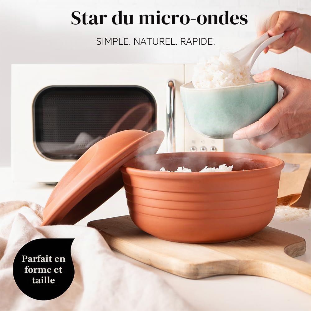 RÖMERTOPF Rôtissoire ronde multitorréfacteur 150 05 Diamètre 22,5 cm