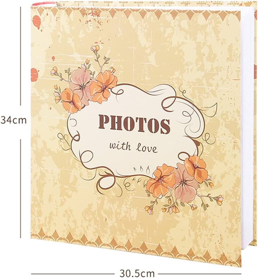 Self-Adhesive Photo Album 6 Inch 600 Insert Album Large Capacity Album This Souvenir Album Album Wholesale Album Used for Wedding Guest Anniversary (Color : C Size : 30.5X34cm) (A 30.5X34cm)