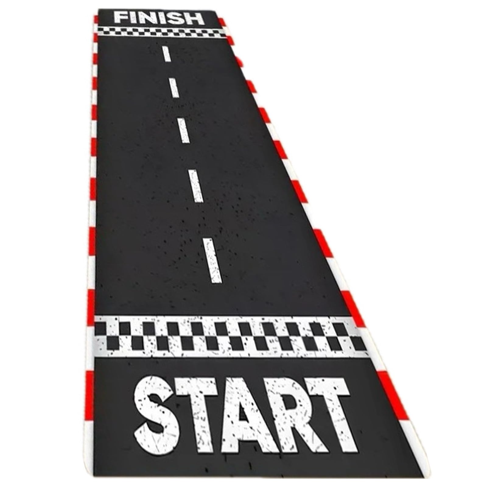 Alfombra de diatomita para el dormitorio o área de descanso con diseño de carretera