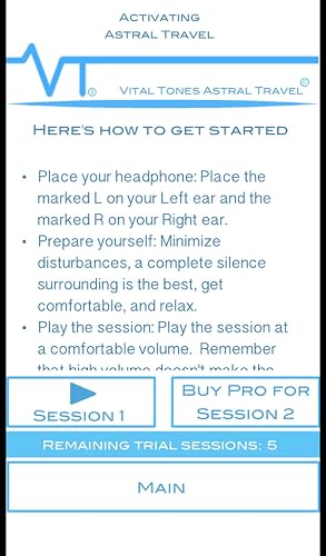 Vital Tones Voyage Astral – vue 4