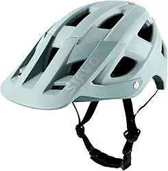 Capacete de bicicleta de montanha para adultos, capacetes de ciclismo de montanha e estrada para homens e mulheres adultos cinza M