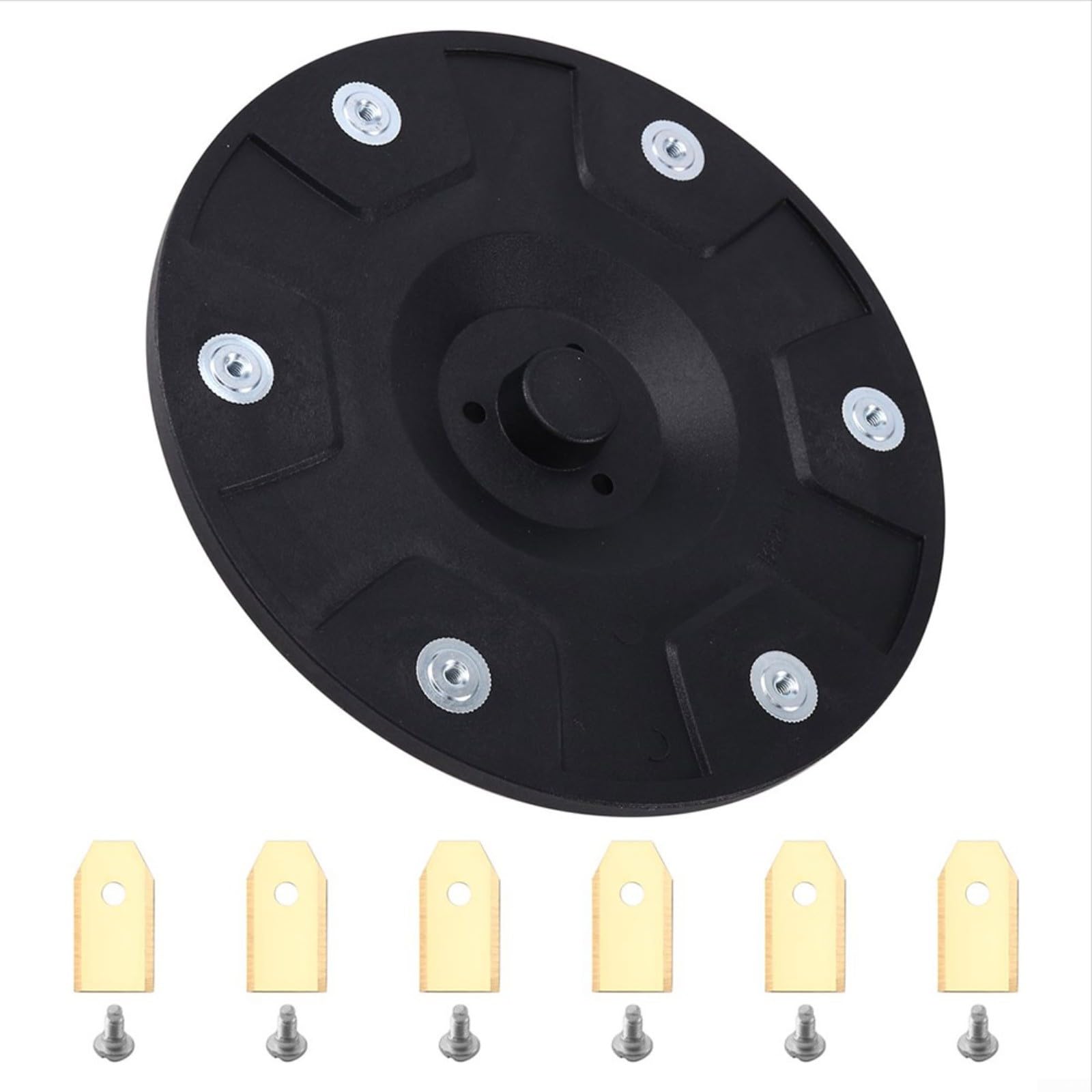 RSSE-i-1 Disco da taglio per Segway Navimow tosaerba i105E/i108E/i110N/i205/i208 per AWD - 164,5 mm con 6 lame, ricambio robusto per taglio preciso