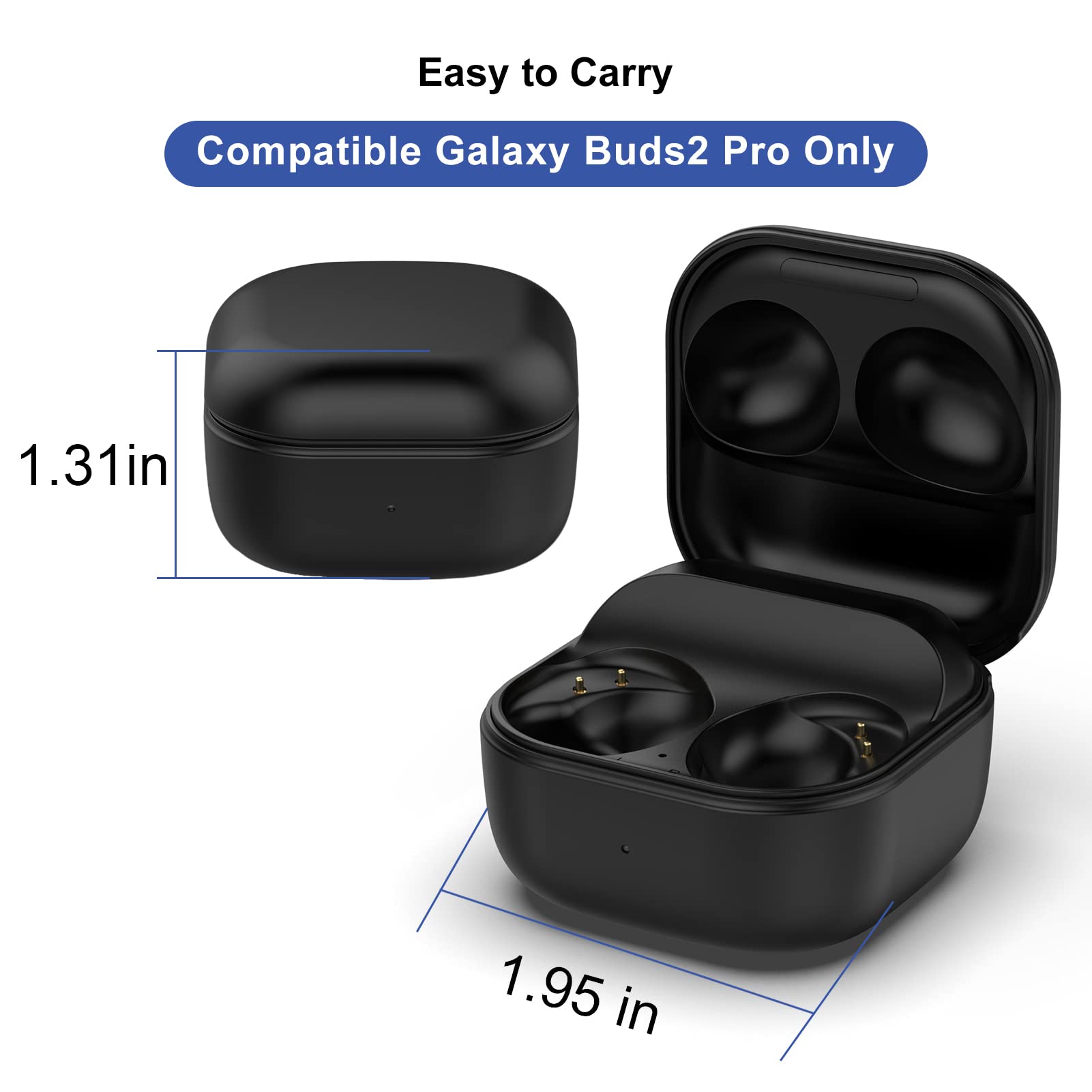 【別売ケース付き！】Samsung Galaxy Buds2 Pro 黒 Samsung Galaxy Buds2 Pro ブラック 充電ケース付き